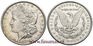 ESTADOS UNIDOS - K-110 - 1 Dolar 1889 - SC-
