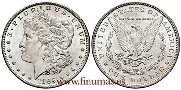 ESTADOS UNIDOS - K-110 - 1 Dolar 1896 - SC