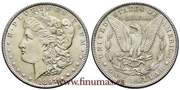 ESTADOS UNIDOS - K-110 - 1 Dolar 1897 - MBC+