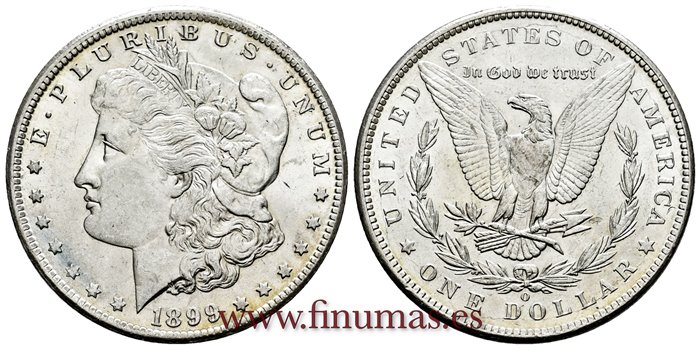 ESTADOS UNIDOS - K-110 - 1 Dolar 1899 O - SC