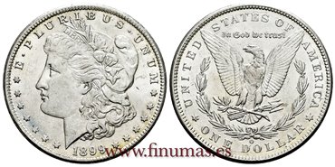 ESTADOS UNIDOS - K-110 - 1 Dolar 1899 O - SC