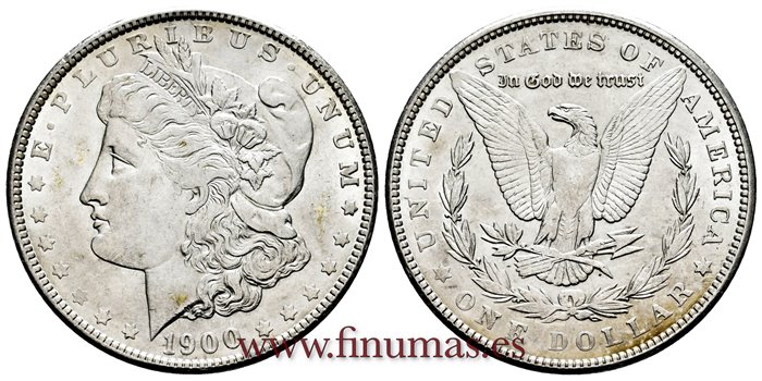 ESTADOS UNIDOS - K-110 - 1 Dolar 1900 - EBC-