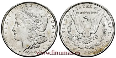 ESTADOS UNIDOS - K-110 - 1 Dolar 1900 - EBC-