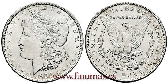 ESTADOS UNIDOS - K-110 - 1 Dolar 1900 - SC