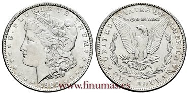 ESTADOS UNIDOS - K-110 - 1 Dolar 1900 - SC