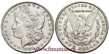 ESTADOS UNIDOS - K-110 - 1 Dolar 1900 S - EBC-