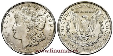 ESTADOS UNIDOS - K-110 - 1 Dolar 1921 - SC
