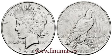 ESTADOS UNIDOS - K-150 - 1 Dolar 1922 - EBC