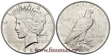 ESTADOS UNIDOS - K-150 - 1 Dolar 1922 D - SC