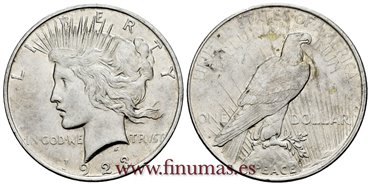 ESTADOS UNIDOS - K-150 - 1 Dolar 1923 D - EBC
