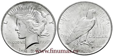 ESTADOS UNIDOS - K-150 - 1 Dolar 1923 - EBC+