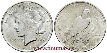ESTADOS UNIDOS - K-150 - 1 Dolar 1924 - MBC+