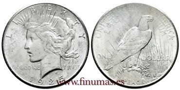 ESTADOS UNIDOS - K-150 - 1 Dolar 1925 - MBC+