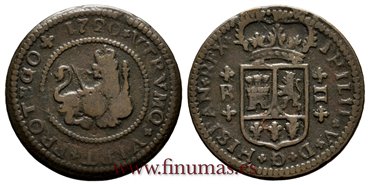 Cy07536e.-FELIPE V - 2 Maravedis 1720  Burgos B.-MBC 