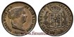 Cy15696.- ISABEL II - 10 Centimo de real 1858 Segovia - MBC+
