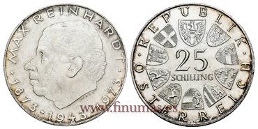 AUSTRIA - K-2915 - 25 SHILLING 1973 - SC