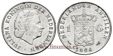 HOLANDA ANTILLAS - K-02 - 1 Gulden 1964 - SC
