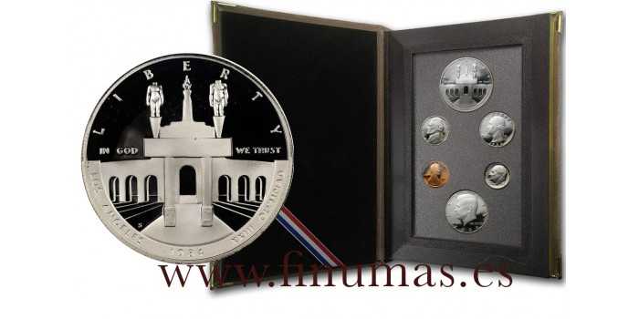 UNITED STATES - KS01 - 1884 S. OLIMPIC PRESTIGE SET