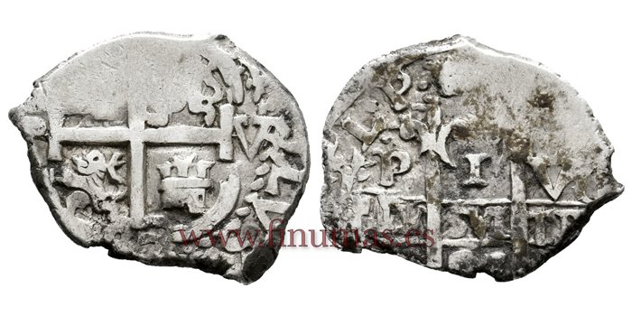 Cy06789.- CARLOS II - 1 Real 1685? Potosi VR.- BC