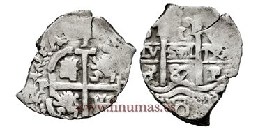 Cy06799.- CARLOS II - 1 Real 1687 Potosi VR.- MBC