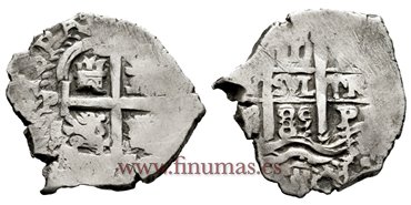 Cy06811.- CARLOS II - 1 Real 1689 Potosi VR.- MBC