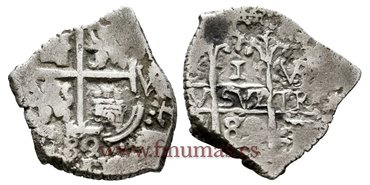 Cy06809.- CARLOS II - 1 Real 1689 Lima V.- MBC