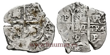 Cy06830.- CARLOS II - 1 Real 1693 Potosi VR.- MBC-