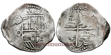Cy04582.-FELIPE III - 8 Reales 1612/1616 Potosi Q.- MBC