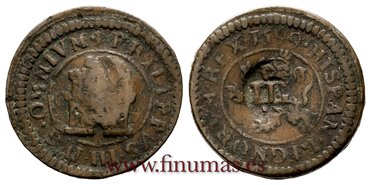 Cy04047.-FELIPE III - 4 Maravedi  1599 Cuenca.-MBC