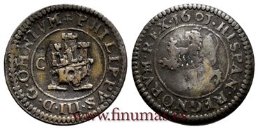 Cy04047.-FELIPE III - 4 Maravedi  1601 Cuenca.-MBC