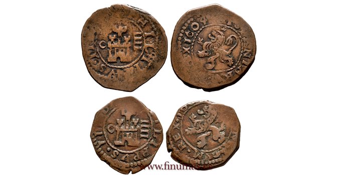 Cy04072-L.-FELIPE III - 4 Maravedi  1604 y 16** Cuenca.-MBC