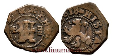 Cy04089.-FELIPE III - 4 Maravedi  1618 Burgos.-MBC