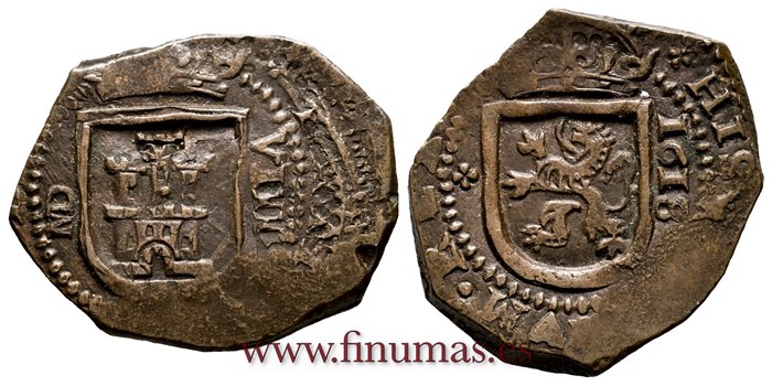 Cy04162.-FELIPE III - 8 Maravedi  1618 Madrid.-MBC