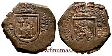 Cy04172.-FELIPE III - 8 Maravedi  1619 Madrid.-MBC