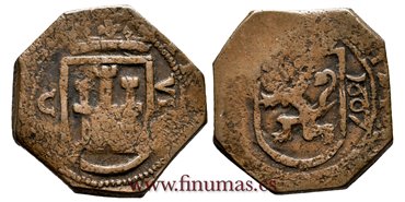 Cy04140.-FELIPE III - 8 Maravedi  1607 Cuenca.-BC-