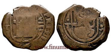 Cy04133.-FELIPE III - 8 Maravedi  1605 Toledo.-BC