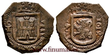 Cy04175.-FELIPE III - 8 Maravedi  1619 Toledo.-BC