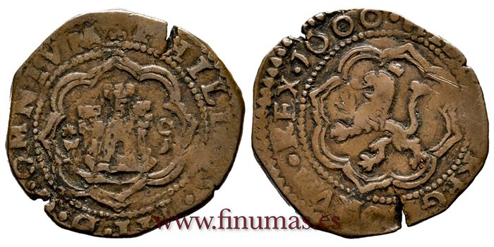 Cy04057.-FELIPE III - 8 Maravedi  1600 Cuenca.-MBC