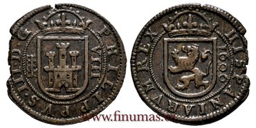 Cy04137.-FELIPE III - 8 Maravedi  1606 Segovia.-EBC