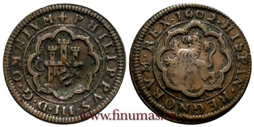 Cy04118.-FELIPE III - 8 Maravedi  1602 Cuenca.-MBC+