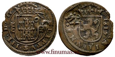 Cy04173.-FELIPE III - 8 Maravedi  1619 Segovia.-MBC+