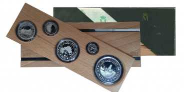 1992 - V Centenary set of 5 pieces - IV series