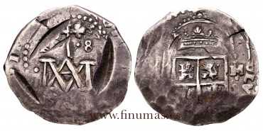 Cy07183.2.- CARLOS II 8 REALES "MARIA" SEVILLA M. MBC-