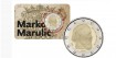 2 Commemorative Euro Croatia 2024 "MARULIC" - COINCARD