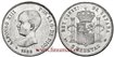 Cy16693I.- ALFONSO XIII 5 Pesetas 1888 (18-88) MPM - EBC+.  B.O