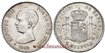 Cy16699H.- ALFONSO XIII 5 Pesetas 1892 (18-92) Pelon PGM - EBC 
