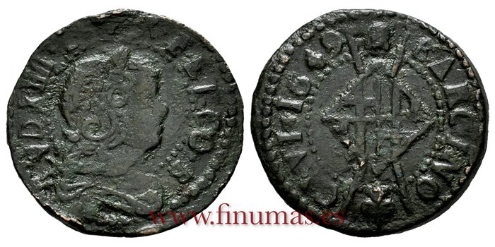 Cy06560.- LUIS XIV.- SEISENO 1648 Barcelona MBC-