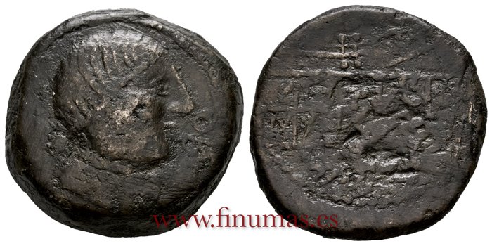 OBULCO (PORCUNA) AS 165-110a.C