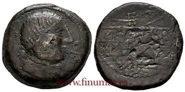 OBULCO (PORCUNA) AS 165-110a.C