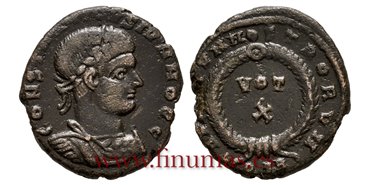 CONSTANTINO II FOLLIS 323-324 ROMA